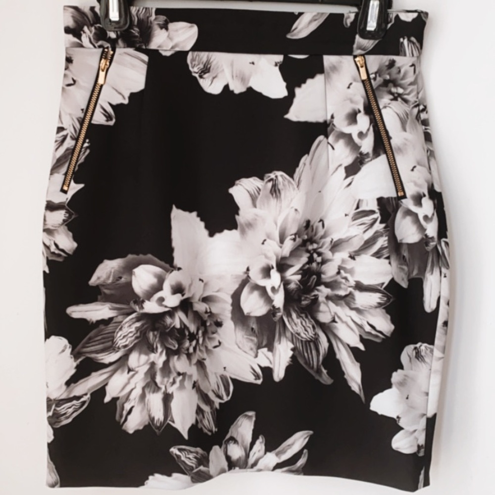 H&M Fitted Floral Skirt (8)